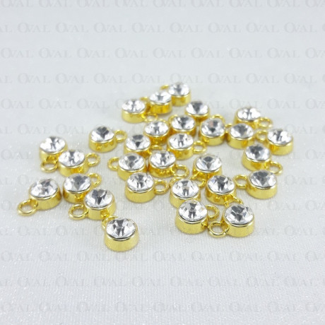 Przywieszka ozdobna z dżetem  1008