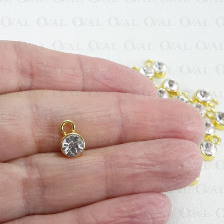 Przywieszka ozdobna z dżetem  1008