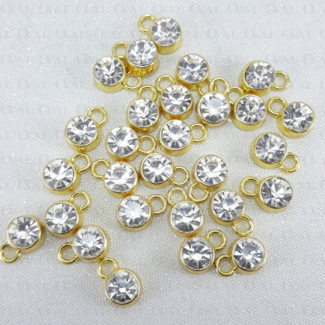 Przywieszka ozdobna z dżetem  1008