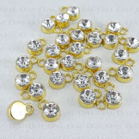 Przywieszka ozdobna z dżetem  1008