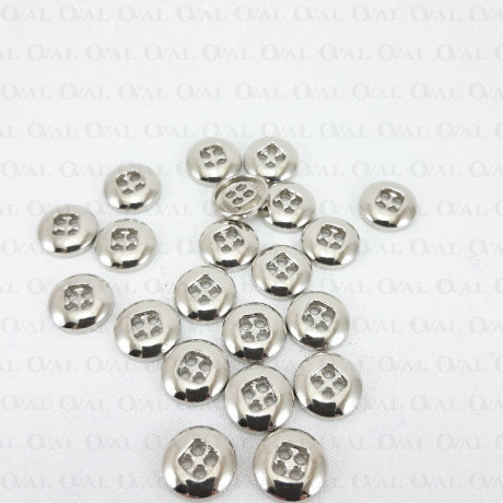 Guzik metalowy 11,4mm/100szt 5240