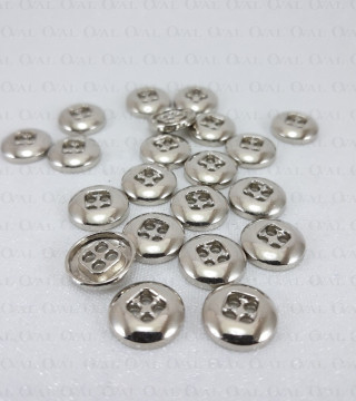 Guzik metalowy 11,4mm/100szt 5240