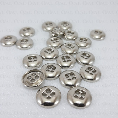 Guzik metalowy 11,4mm/100szt 5240