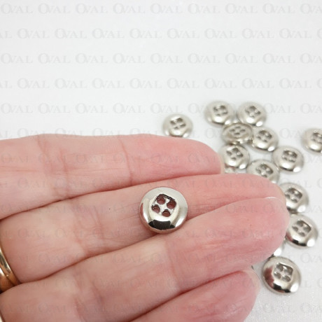 Guzik metalowy 11,4mm/100szt 5240