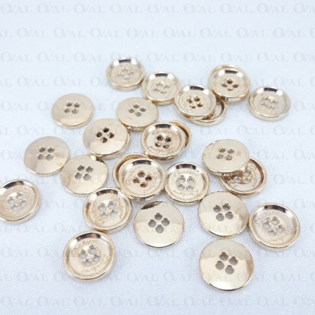 Guzik metalowy 11,4mm/100szt 5241