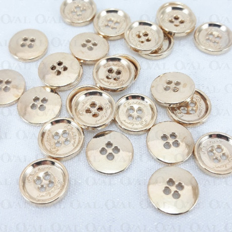 Guzik metalowy 11,4mm/100szt 5241