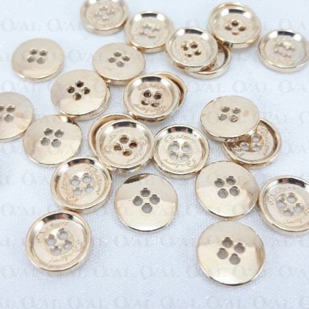 Guzik metalowy 11,4mm/100szt 5241