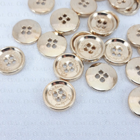 Guzik metalowy 11,4mm/100szt 5241