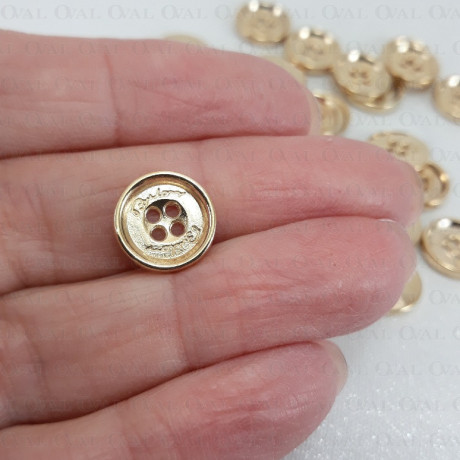 Guzik metalowy 11,4mm/100szt 5241