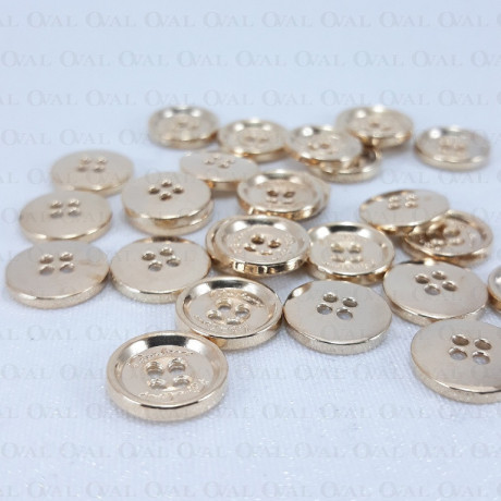 Guzik metalowy 11,4mm/100szt 5241