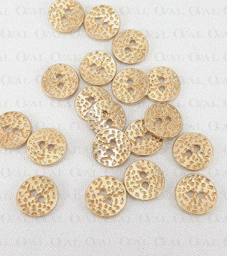 Guzik metalowy 11mm/100szt 5244