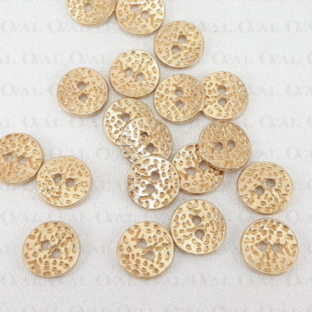 Guzik metalowy 11mm/100szt 5244