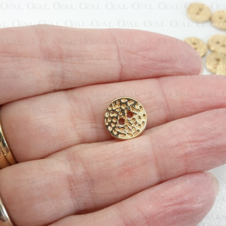 Guzik metalowy 11mm/100szt 5244