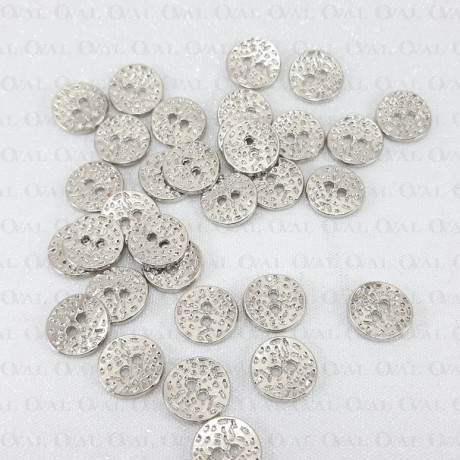 Guzik metalowy 11mm/100szt 5245