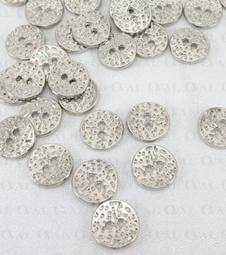 Guzik metalowy 11mm/100szt 5245