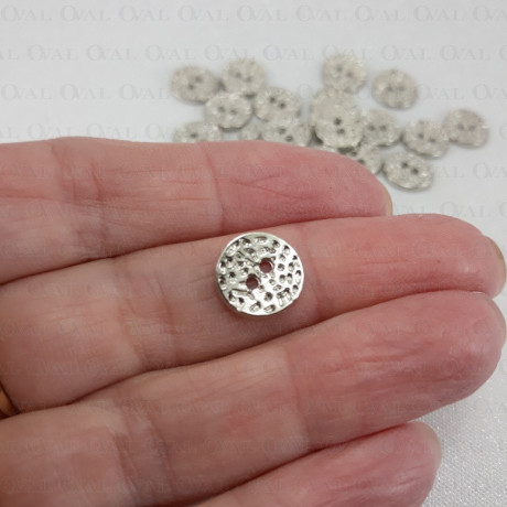 Guzik metalowy 11mm/100szt 5245