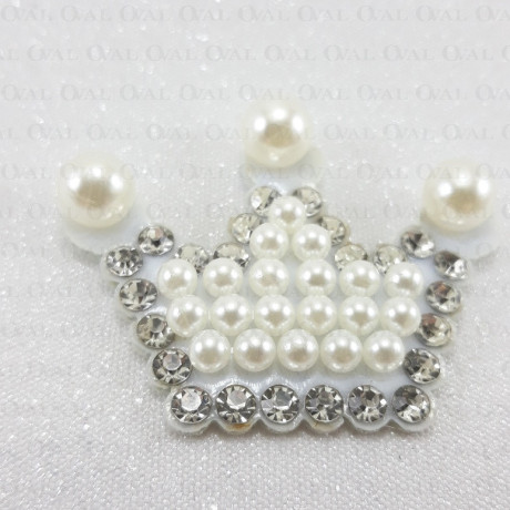 Aplikacja ozdobna korona nr 986