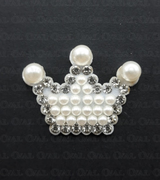 Aplikacja ozdobna korona nr 986