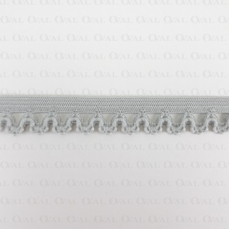 Gumokoronka 15mm/ 1 lub 25m szara 2829