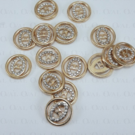 Guzik metalowy 10mm/10 lub 100szt 5273