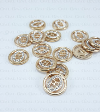 Guzik metalowy 10mm/10 lub 100szt 5273