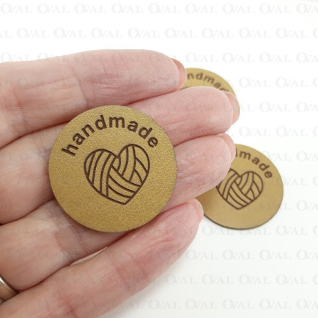 Skórka ekologiczna z sercem 1 lub 20szt 1375