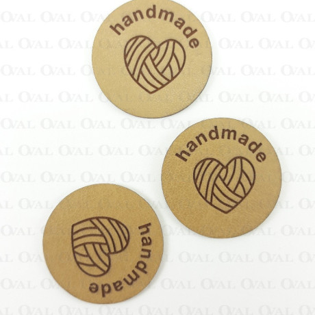 Skórka ekologiczna z sercem 1 lub 20szt 1375