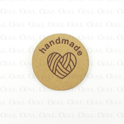 Skórka ekologiczna z sercem 1 lub 20szt 1375 Skórka ekologiczna z sercem 1 lub 20szt 1375