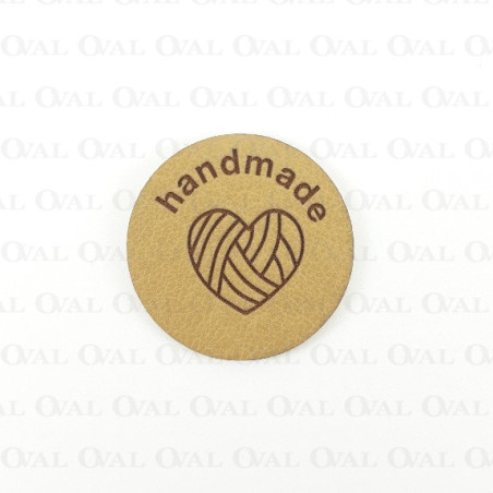 Skórka ekologiczna z sercem 1 lub 20szt 1375