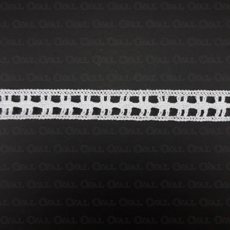 Koronka gipiurowa 15mm/1yard biała 2879