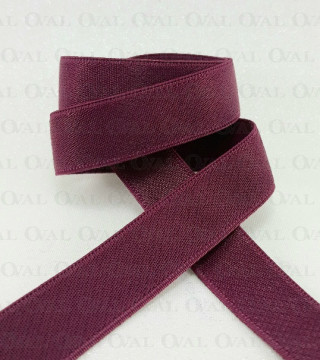 Guma ramiączkowa 18mm/1m burgund 5279
