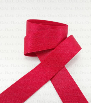 Guma ramiączkowa 21mm/1m  czerwona 5281