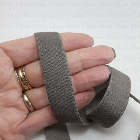 Guma ramiączkowa 18mm/1m  caffe latte 5283