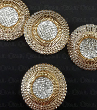 Plastic button 30mm/1 or 50 pcs no. 579