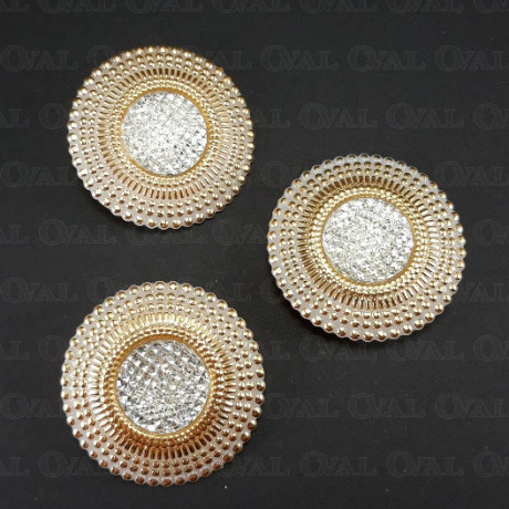 Plastic button 30mm/1 or 50 pcs no. 579