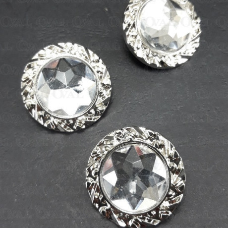 Polyester buttons 30mm/1 piece 4067