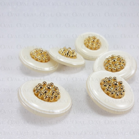 Guzik perłowy 12,5mm/10szt   3883