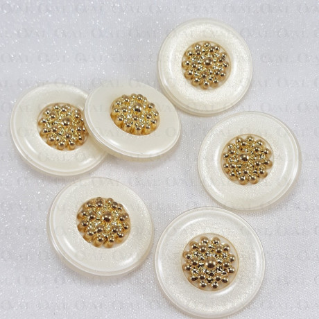 Guzik perłowy 12,5mm/10szt   3883