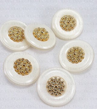 Guzik perłowy 12,5mm/10szt   3883