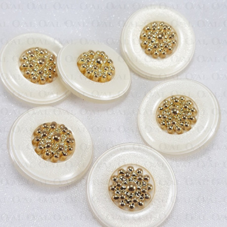 Guzik perłowy 12,5mm/10szt   3883