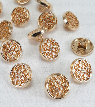 Guzik metalowy 10mm/10 lub 100szt 5316