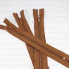 Zippers *3 brown 16cm/1 or 100 pcs 1973