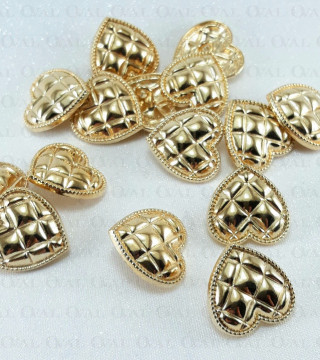 Guzik metalowy 11mm/10 lub 100szt 5337