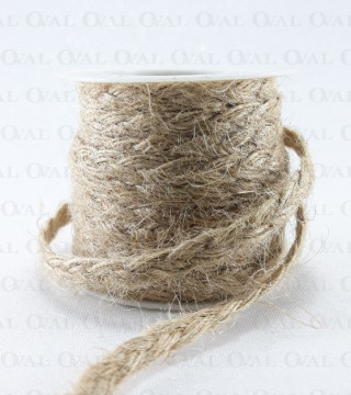 Sznurek jutowy pleciony 5mm/5m 3532