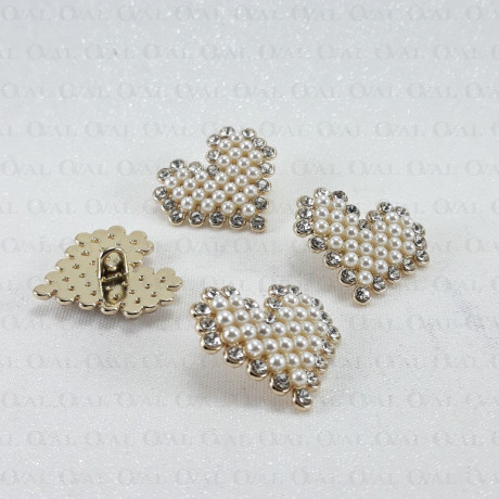 Guzik metalowy 18x16mm/1 lub 50szt 5343