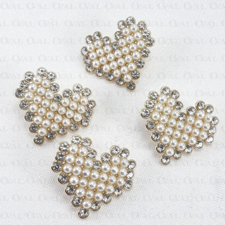 Guzik metalowy 18x16mm/1 lub 50szt 5343