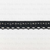 Koronka bawełniana 18mm/20yard czarna 5350