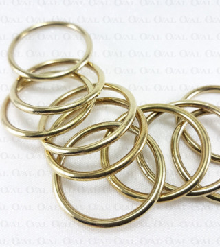 Metal ring 25mm / 1 or 100 pcs 3206