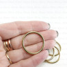 Metal ring 25mm / 1 or 100 pcs 3206