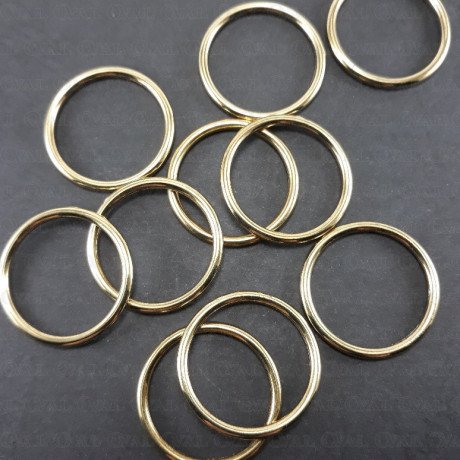 Metal ring 25mm / 1 or 100 pcs 3206